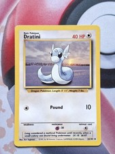 Pokémon Karte • Dratini 26/102 • Basis / Base Set  • Englisch Vintage Pokemon  
