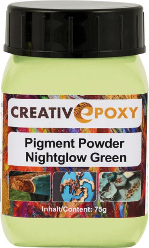 Pigment pulver nightglow green - nightglow,