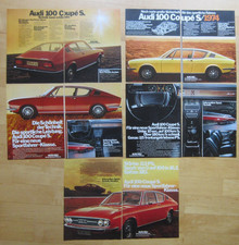 5 x Audi 100 Coupe S