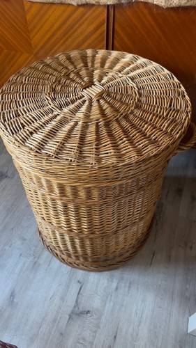 Rattankorb massiv stroh - rattankorb,