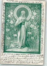39917171 - Rosa Mystica sign. Schleibner K. Religion 1902