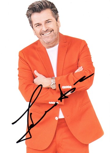 Thomas anders autogramm - anders, karte