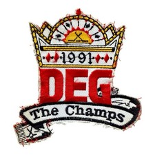 Vintage Aufnäher DEG The