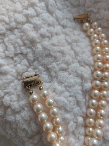 Perlenarmband 585 gold mit - perlenarmband,
