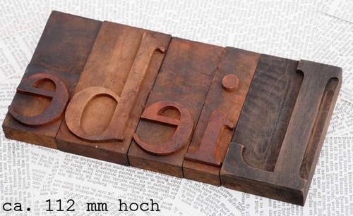 Liebe buchstaben - ♥,