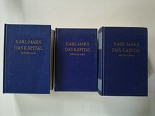 Karl Marx Das Kapital Band 1-3 Dietz Verlag 1974 1975 Goldprägung Buch Literatur