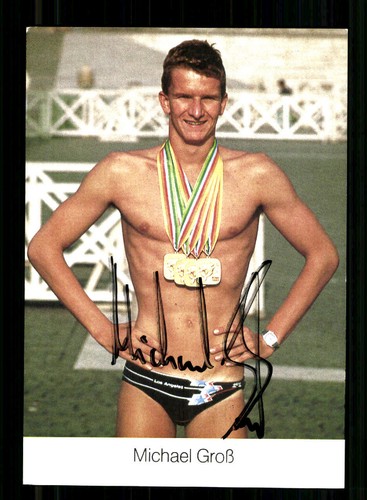 Michael groß autogrammkarte - michael,
