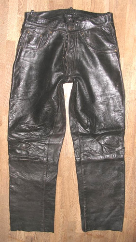 Fertige herren lederjeans - lederjeans, /
