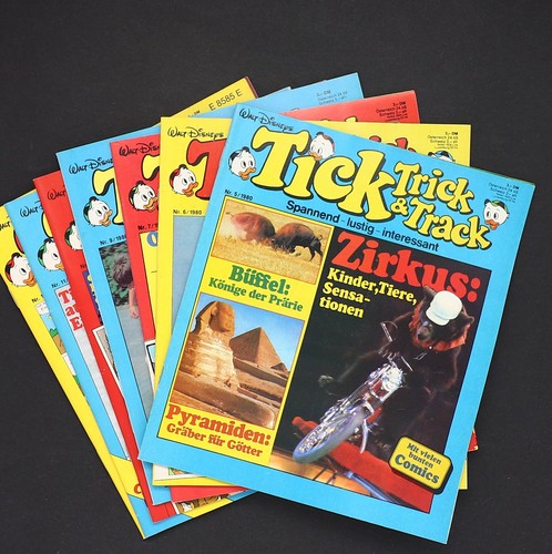 Tick trick und track - track, comic