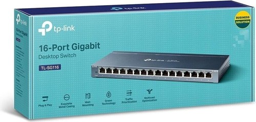 Link sg116p 16 port - tp-link, 16-port