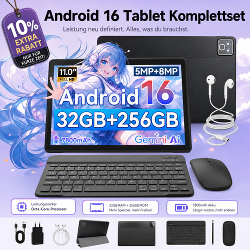 Zoll ips tablet android - 2k,