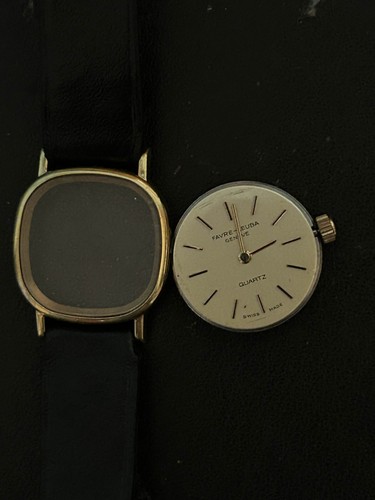 Vintage favre leuba quarzuhr - vintage,
