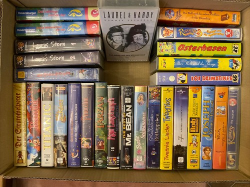 Vhs videocassetten - vhs,