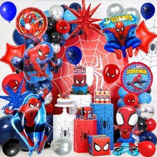 87 Pcs Spiderman Geburtstag