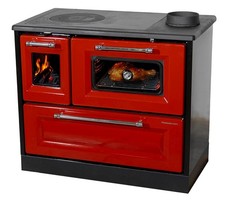 Kaminofen mit Backfach und