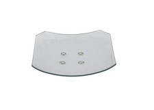 Kerzenschale, Glasteller