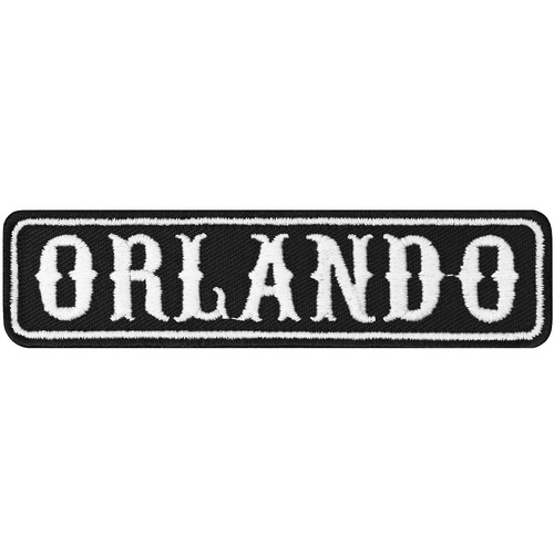 Orlando aufnäher biker patch - aufnäher,