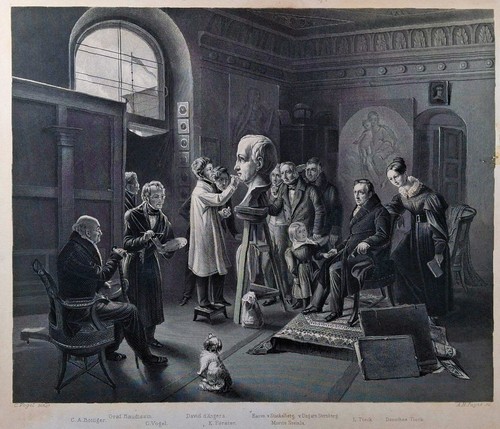 Original stahlstich 1850 - um,