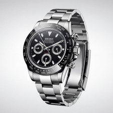 VK63 Chronograph Watch Black