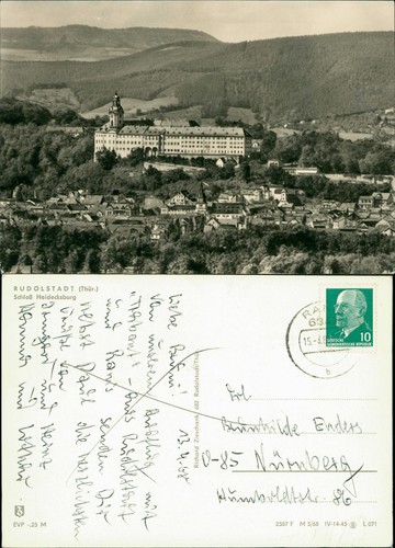 Rudolstadt schloss - rudolstadt,