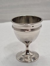Jugendstil Eier - Becher Silber 950 punziert France um 1910