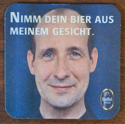 Bierdeckel gaffel kölsch - gaffel,
