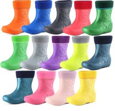 LADEHEID Gummistiefel Kinder