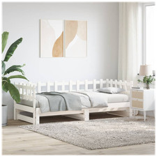 Tagesbett ausziehbar massiv