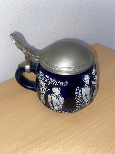Bierkrug mit jagdmotiv - mit,