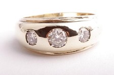 Brillant Diamant Dreier Ring