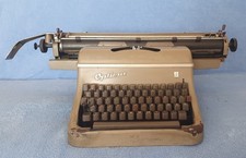 Schreibmaschine Optima M10 Breitwagen mechanisch selten grau 1956 VE M Neubrande