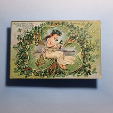 Jugendstil Postkarte 1907