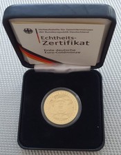 100 Euro Goldmünze 2002 - Übergang zur Währungsunion - Prägestätte - A