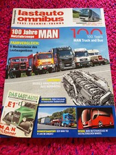Lastauto Omnibus 100 Jahre Nutzfahrzeuge MAN Sonderausgabe Test  Technik  Trends