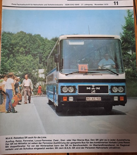 Man diesel reisebus sr - ,