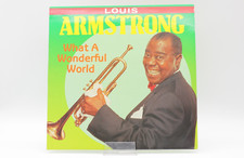 Louis Armstrong LP Vinyl Schallplatte Vintage 1988 What a Wonderful World