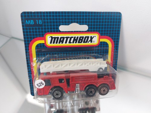 Matchbox fire engine - fire, in