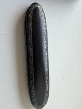 Antikes Etui Holz mit Perlmutt