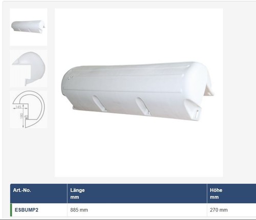 Stegfender bump 885 270mm - bump, 885/270mm