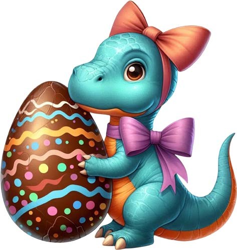 Ostern baby dinosaurier - ostern,