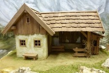 Krippenbausatz / Krippe Almhütte / Bausatz zum Krippe selber bauen / ohne Deko