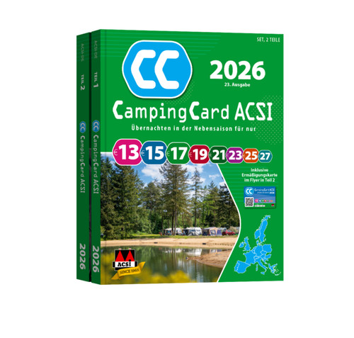 Acsi camping card 2026 incl - acsi,