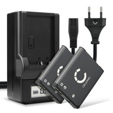 2x Ersatz Akku für Nikon