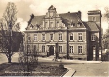 DDR AK Köthen / Anhalt Post Hauptpost Postamt, Poststraße (Dessau,Bernburg,Aken)