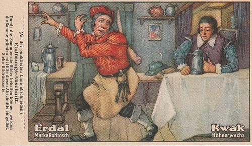 Werbung sammelkarte erdal - sammelkarte,