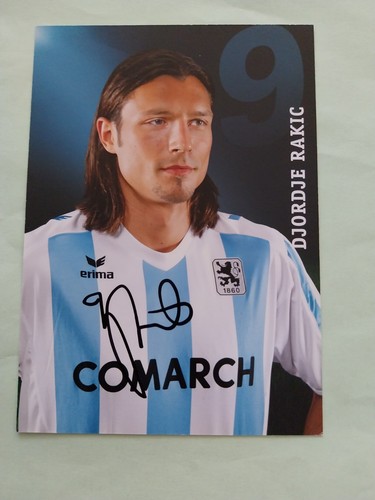 Autogrammkarte tsv 1860 - tsv,