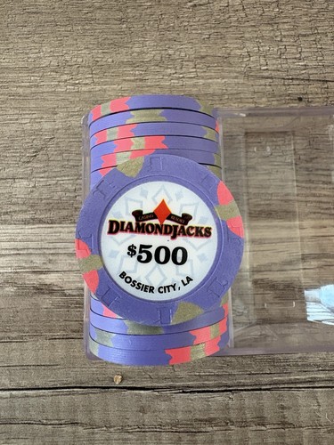 20x diamond jacks 500 - diamond, chips