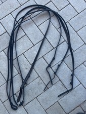 Otto Schumacher Kandare Zügel Set 2 Paar Glattleder schwarz WB