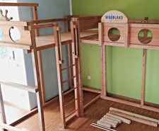 Woodland Hochbett Winnipeg für 2 Kinder mit Umbauoptionen (Calgary)