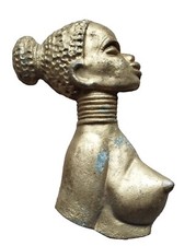 Afrikanische Frau Figur